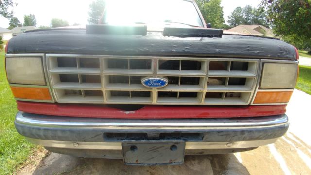 Red 1990 Ford Ranger Standard Cab Pickup with Red interior