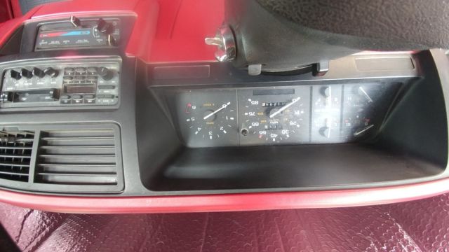 Red 1990 Ford Ranger Standard Cab Pickup with Red interior
