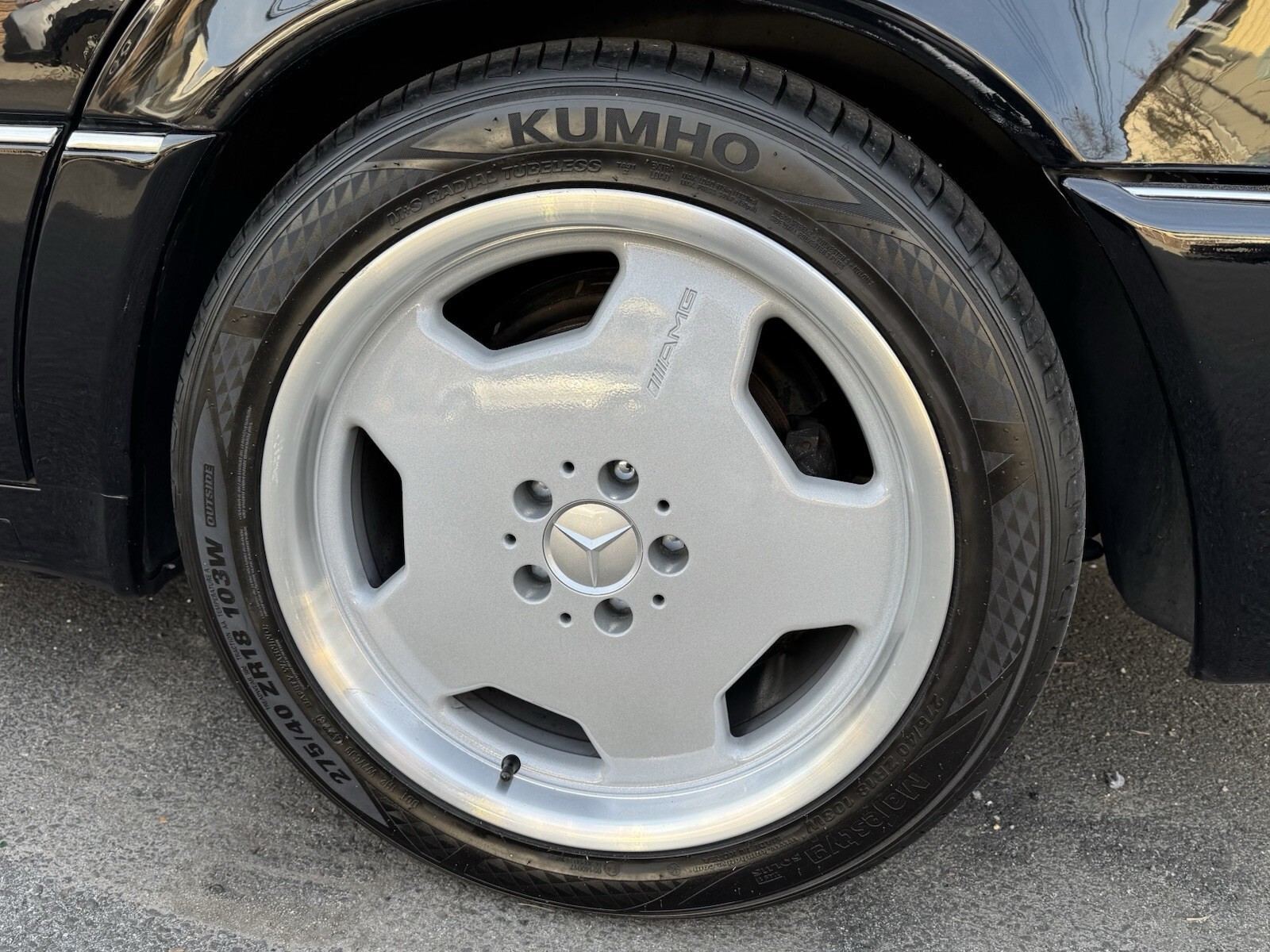 Black 1992 Mercedes-Benz Other Sedan with Black interior