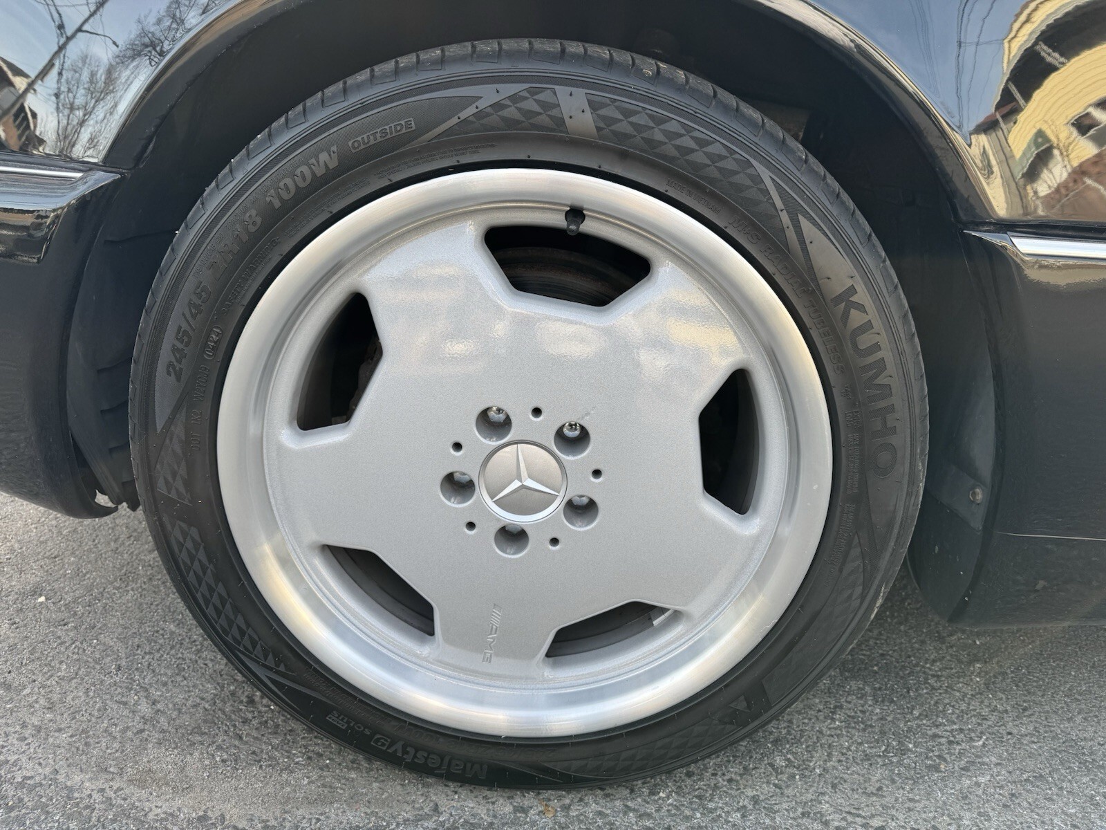 Black 1992 Mercedes-Benz Other Sedan with Black interior