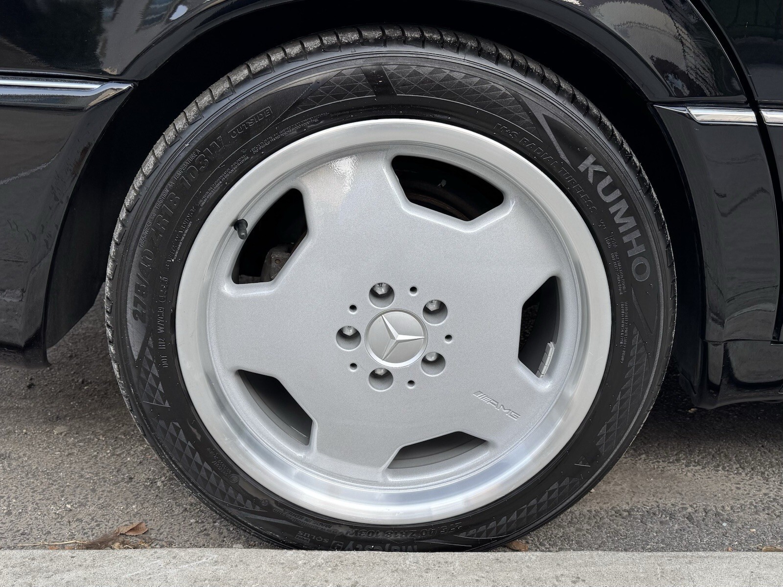 Black 1992 Mercedes-Benz Other Sedan with Black interior