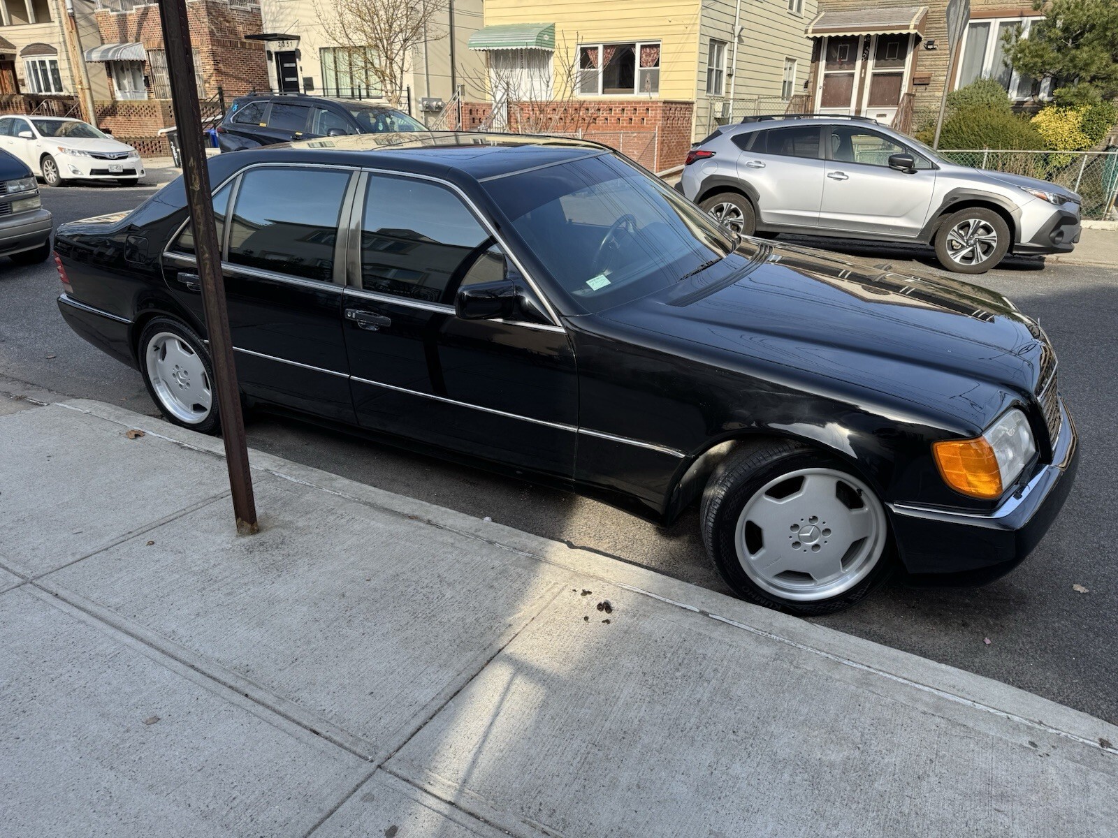 Black 1992 Mercedes-Benz Other Sedan with Black interior