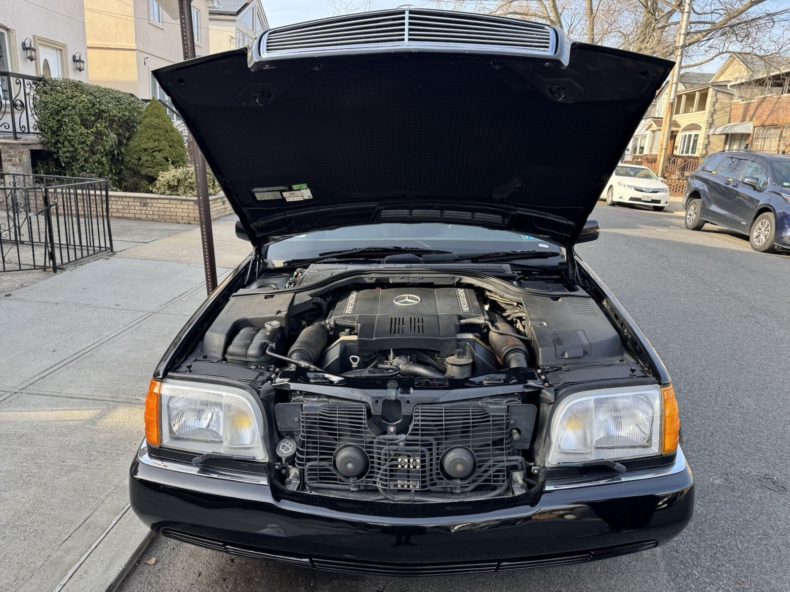 Black 1992 Mercedes-Benz Other Sedan with Black interior