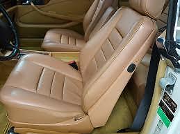 Blue 1984 Mercedes-Benz 500-Series Coupe with Tan interior