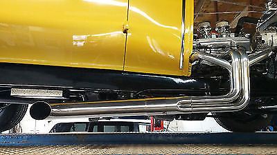Yellow 1930 Ford Model A Sedan with Gray interior