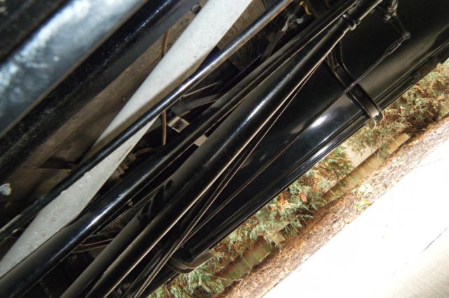 Black 1924 Ford Model T Sedan with Gray interior