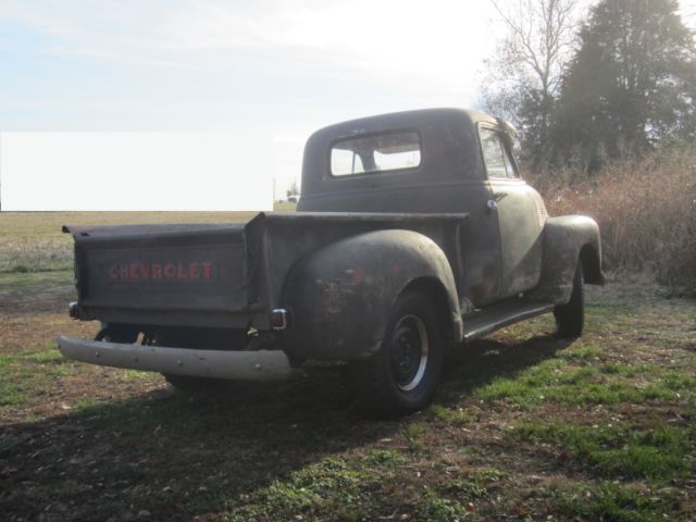 Custom Patina 1953 Chevrolet Other Pickups Shortbed 3100 Model with Cream - Gray interior