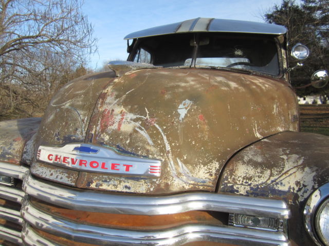 Custom Patina 1953 Chevrolet Other Pickups Shortbed 3100 Model with Cream - Gray interior