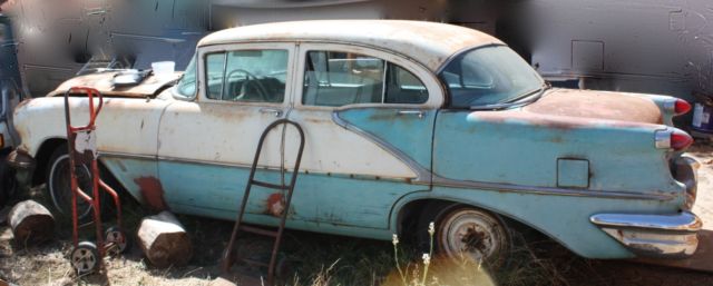 Green 1956 Chevrolet Classic with Gray interior