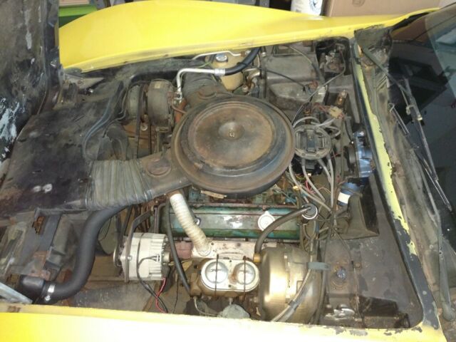 Yellow 1979 Chevrolet Corvette Coupe with Black interior