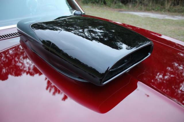 Burgundy 1969 Chevrolet Nova with Red interior