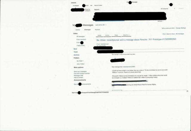 Silver 1970 Porsche 911 Convertible with Black interior