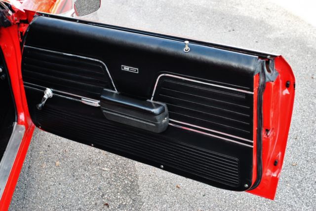 Red 1969 Chevrolet Chevelle Convertible with Black interior