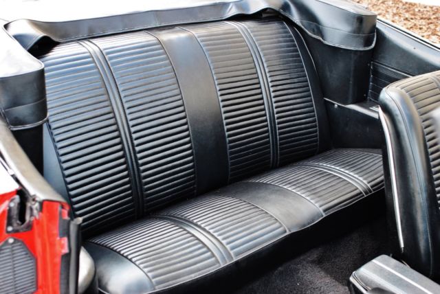 Red 1969 Chevrolet Chevelle Convertible with Black interior
