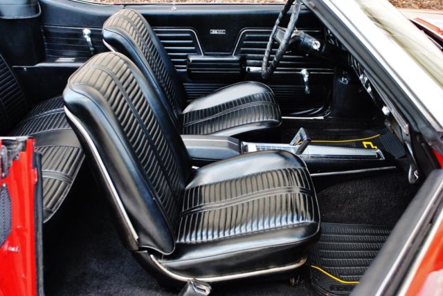 Red 1969 Chevrolet Chevelle Convertible with Black interior