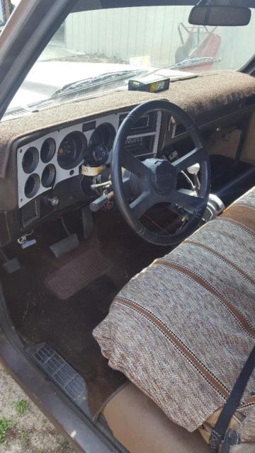 1985 Chevrolet C-10 with Brown interior
