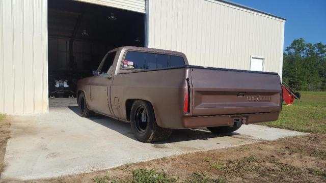 1985 Chevrolet C-10 with Brown interior