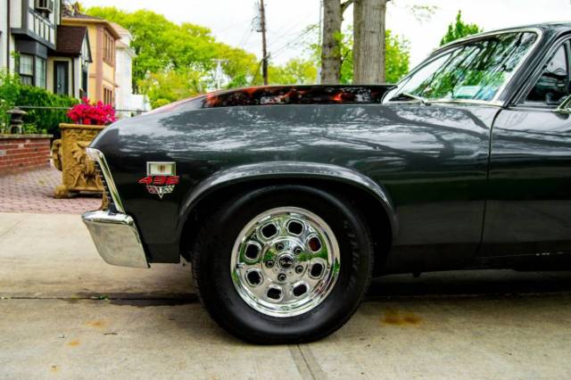 Gray 1969 Chevrolet Nova Coupe with Black interior