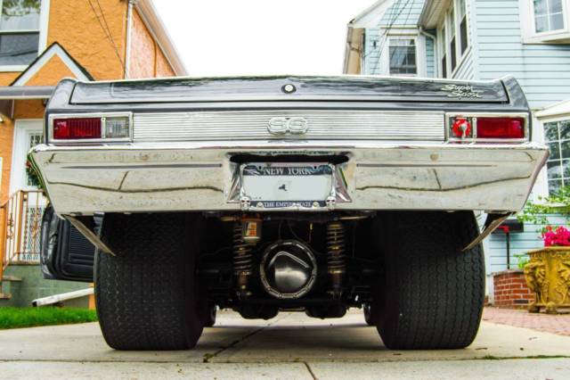 Gray 1969 Chevrolet Nova Coupe with Black interior