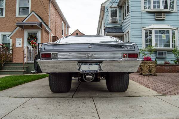 Gray 1969 Chevrolet Nova Coupe with Black interior