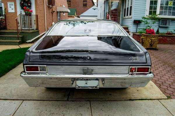 Gray 1969 Chevrolet Nova Coupe with Black interior