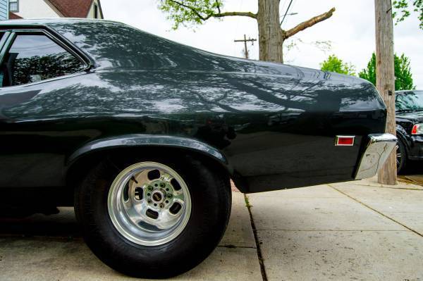 Gray 1969 Chevrolet Nova Coupe with Black interior