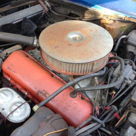 Blue 1973 Chevrolet Corvette Coupe