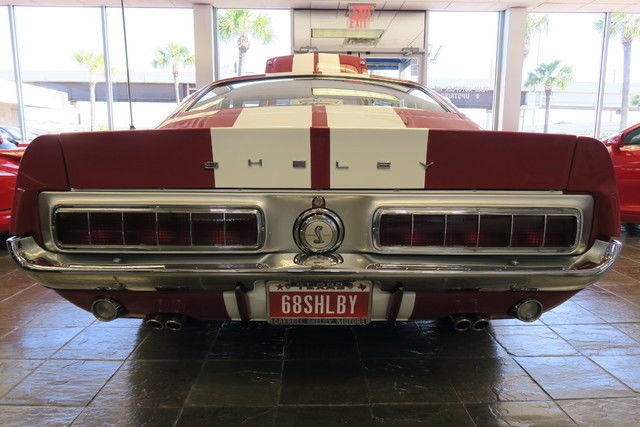 Red 1968 Ford Mustang Coupe with Black interior