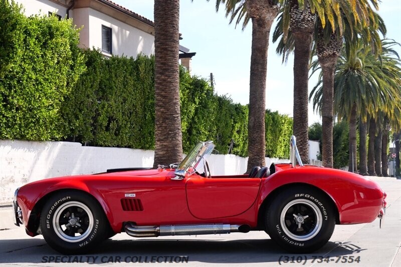 Red 1967 Shelby COBRA -- with Black interior