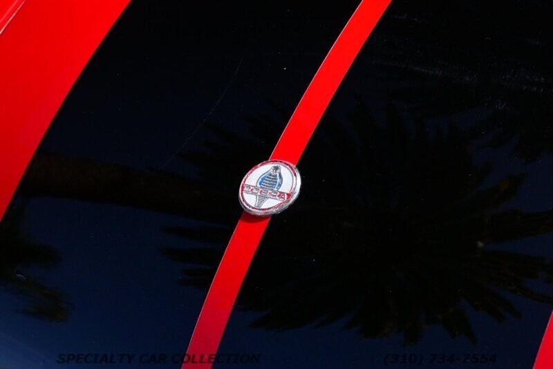 Red 1967 Shelby COBRA -- with Black interior