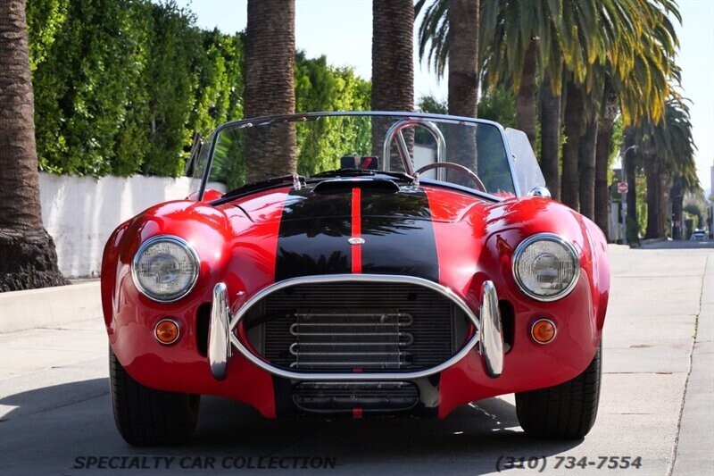 Red 1967 Shelby COBRA -- with Black interior