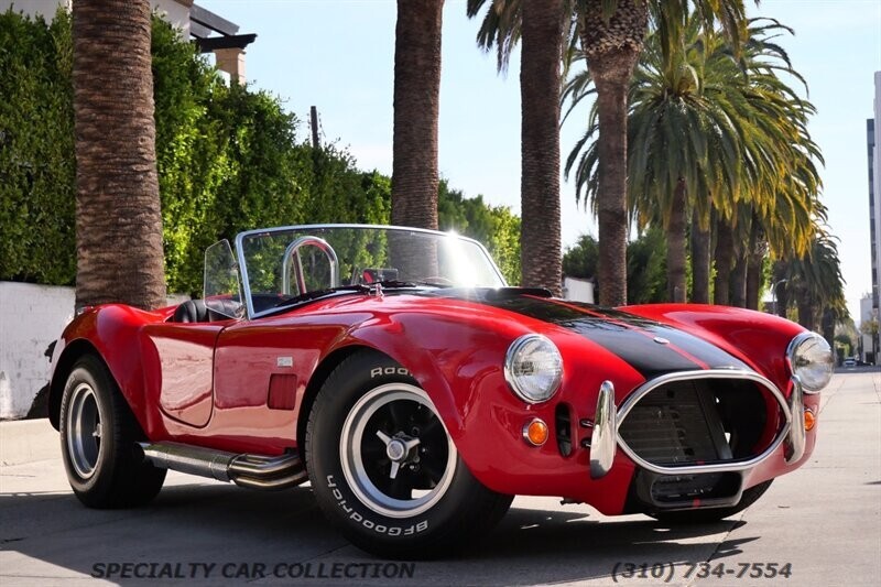 Red 1967 Shelby COBRA -- with Black interior