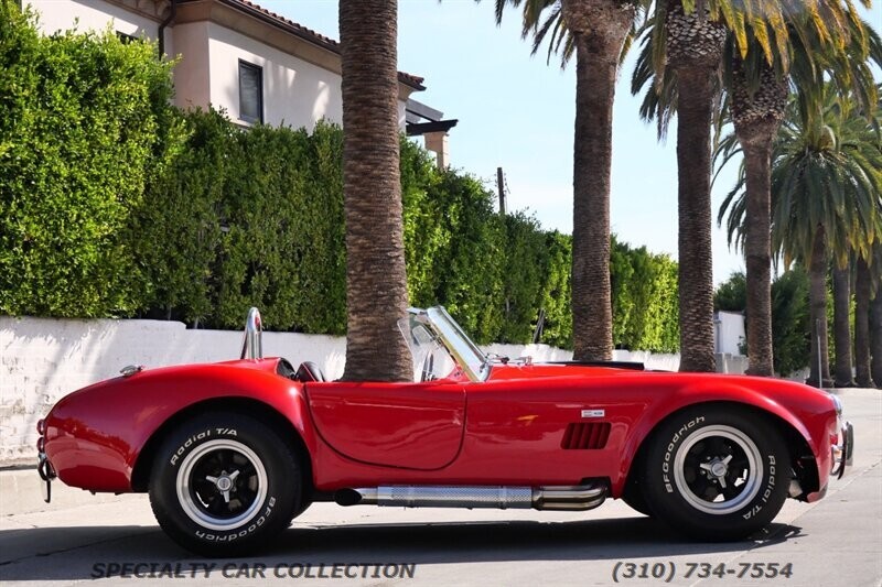 Red 1967 Shelby COBRA -- with Black interior