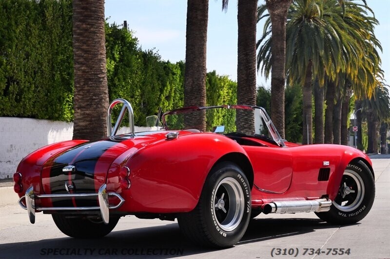 Red 1967 Shelby COBRA -- with Black interior
