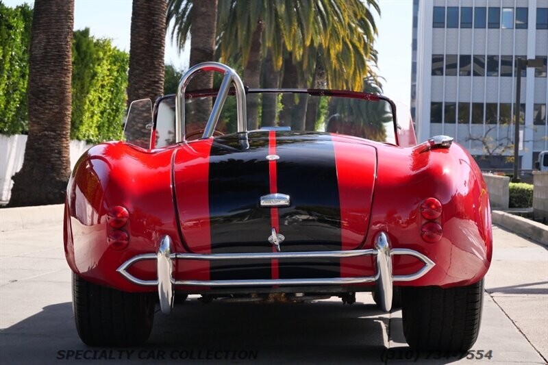 Red 1967 Shelby COBRA -- with Black interior