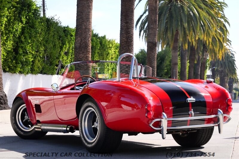 Red 1967 Shelby COBRA -- with Black interior