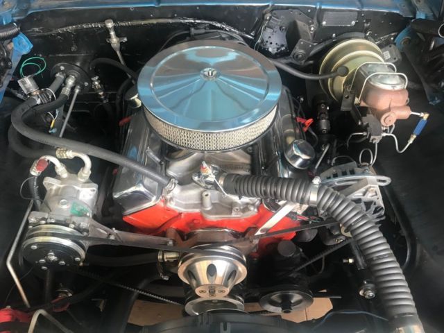 Blue 1968 Chevrolet Camaro with Black interior