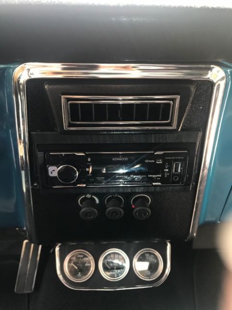 Blue 1968 Chevrolet Camaro with Black interior