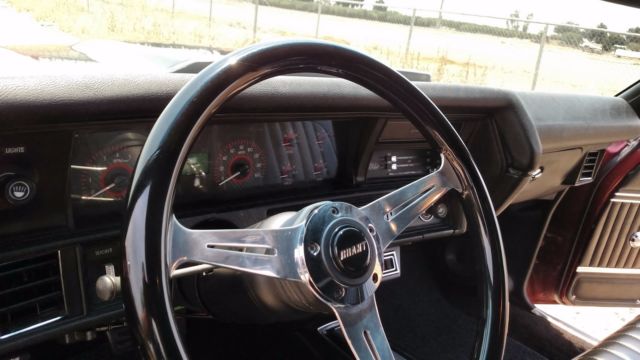 Burgundy 1971 Chevrolet Chevelle Coupe with Black interior