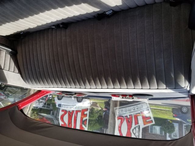 Red 1960 Chevrolet Bel Air/150/210 Coupe with Gray interior
