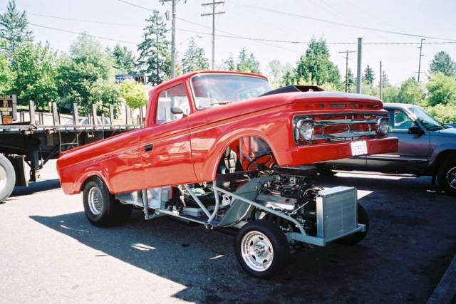 Red 1961 Ford Other Pickups