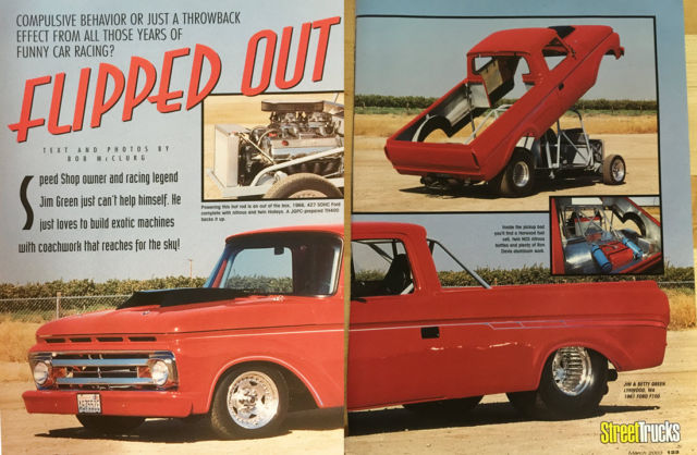 Red 1961 Ford Other Pickups