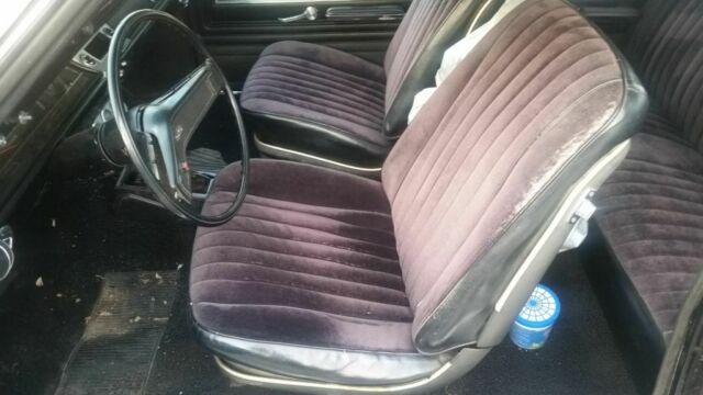 Black 1966 Chevrolet Chevelle Coupe with Black interior