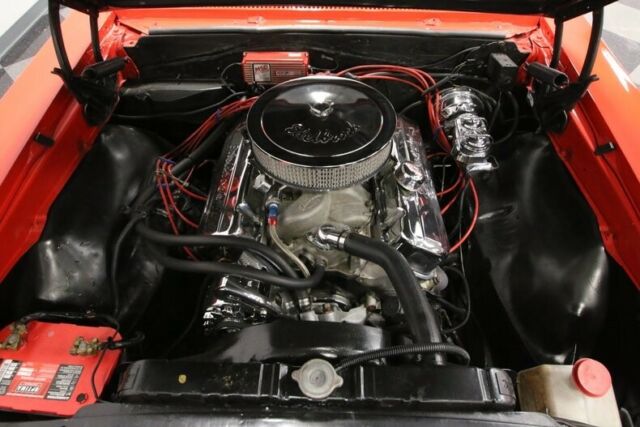 Red 1967 Chevrolet Chevelle Hardtop with Black interior