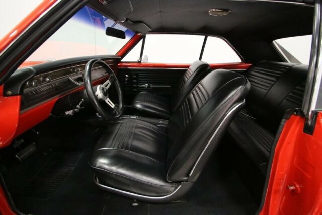 Red 1967 Chevrolet Chevelle Hardtop with Black interior