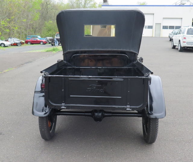 Black 1926 Ford Model T Pickup (Truck) with Black interior