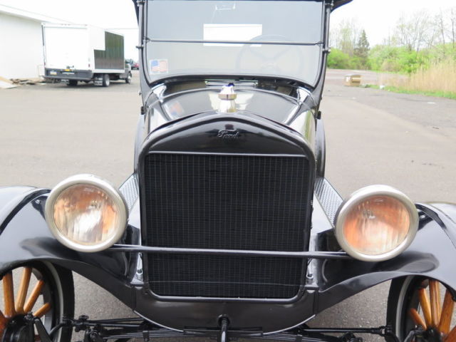 Black 1926 Ford Model T Pickup (Truck) with Black interior