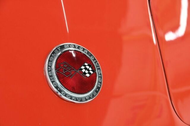 Red 1973 Chevrolet Corvette Convertible with Tan interior