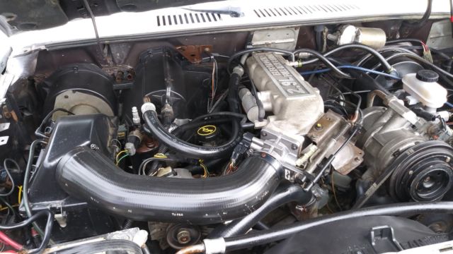 White 1988 Ford Bronco II SUV with Tan interior