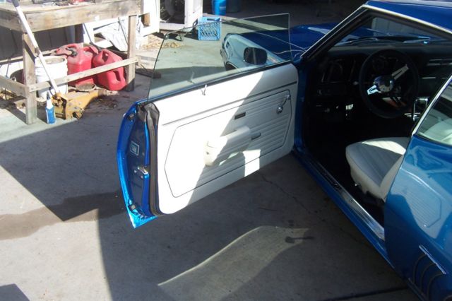 Blue 1969 Chevrolet Camaro Coupe